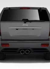 2005-2010 Jeep Grand Cherokee Duraflex SRT Look Rear Bumper Cover - 1 Piece                                     - 109328 - Image 6