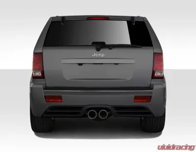 2005-2010 Jeep Grand Cherokee Duraflex SRT Look Rear Bumper Cover - 1 Piece - 109328