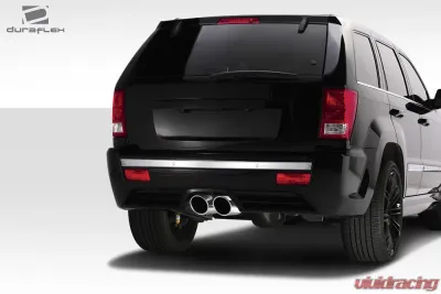 2005-2010 Jeep Grand Cherokee Duraflex SRT Look Rear Bumper Cover - 1 Piece - 109328