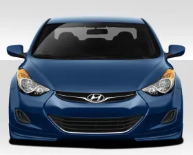 2011-2013 Hyundai Elantra Duraflex Racer Front Lip Under Spoiler Air Dam - 1 Piece