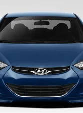 2011-2013 Hyundai Elantra Duraflex Racer Front Lip Under Spoiler Air Dam - 1 Piece                                     - 109336 - Image 8