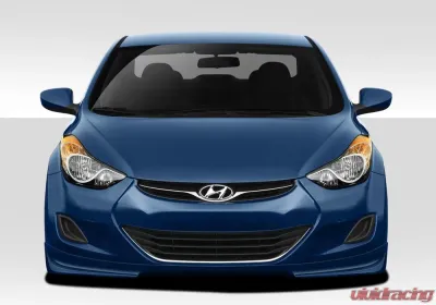 2011-2013 Hyundai Elantra Duraflex Racer Front Lip Under Spoiler Air Dam - 1 Piece - 109336