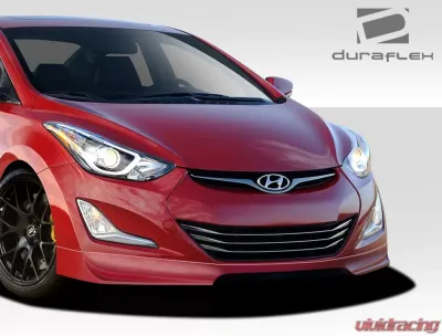 2011-2013 Hyundai Elantra Duraflex Racer Front Lip Under Spoiler Air Dam - 1 Piece - 109336