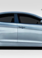 2011-2015 Hyundai Elantra Duraflex Racer Side Skirt Rocker Panels - 2 Piece                                     - 109338 - Image 2
