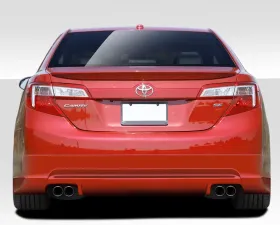 2012-2014 Toyota Camry Duraflex Racer Rear Lip Under Spoiler Air Dam - 1 Piece