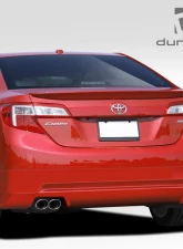 2012-2014 Toyota Camry Duraflex Racer Rear Lip Under Spoiler Air Dam - 1 Piece                                     - 109340 - Image 2