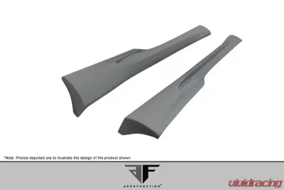 2003-2010 Bentley Continental GT GTC AF-1 Side Skirt Rocker Panels ( GFK ) - 2 Piece - 109358