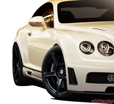 2003-2010 Bentley Continental GT GTC AF-1 Side Skirt Rocker Panels ( GFK ) - 2 Piece - 109358