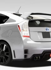 2010-2015 Toyota Prius Duraflex TK-R Rear Bumper Cover - 1 Piece                                     - 109382 - Image 4