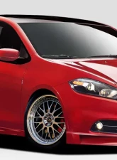 2013-2016 Dodge Dart Duraflex Racer Body Kit (dual exhaust) - 4 Piece                                     - 109401 - Image 4