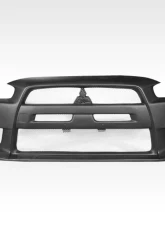 2008-2017 Mitsubishi Lancer Duraflex Evo X V3 Front Bumper Cover - 1 Piece                                     - 109413 - Image 3