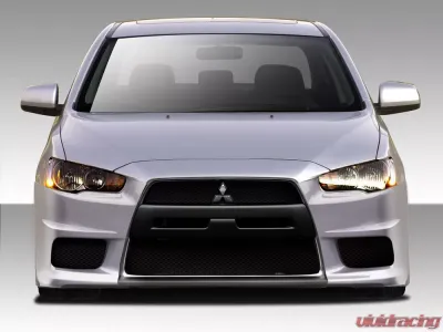 2008-2017 Mitsubishi Lancer Duraflex Evo X V3 Front Bumper Cover - 1 Piece - 109413