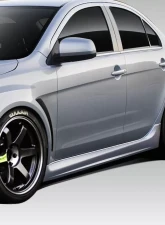 2008-2017 Mitsubishi Lancer Duraflex Evo X V3 Side Skirt Rocker Panels - 2 Piece                                     - 109414 - Image 5