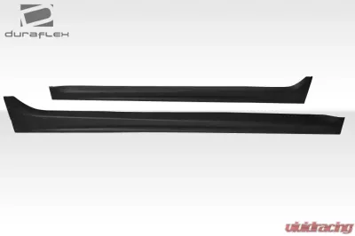 2008-2017 Mitsubishi Lancer Duraflex Evo X V3 Side Skirt Rocker Panels - 2 Piece - 109414
