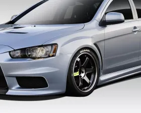 2008-2017 Mitsubishi Lancer Duraflex Evo X V3 Fenders - 2 Piece