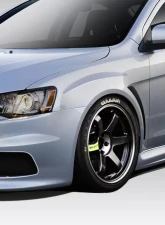 2008-2017 Mitsubishi Lancer Duraflex Evo X V3 Fenders - 2 Piece                                     - 109416 - Image 7