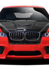 2008-2014 BMW X6 X6M E71 2007-2013 BMW X5 E70 Carbon AF-5 Hood ( CFP ) - 1 Piece                                     - 109420 - Image 8