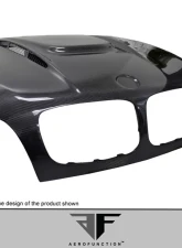 2008-2014 BMW X6 X6M E71 2007-2013 BMW X5 E70 Carbon AF-5 Hood ( CFP ) - 1 Piece                                     - 109420 - Image 6