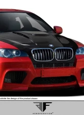 2008-2014 BMW X6 X6M E71 2007-2013 BMW X5 E70 Carbon AF-5 Hood ( CFP ) - 1 Piece                                     - 109420 - Image 2