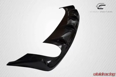 2008-2017 Mitsubishi Lancer 4DR Carbon Creations M Power Rear Diffuser - 1 Piece - 109421