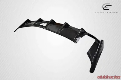 2008-2017 Mitsubishi Lancer 4DR Carbon Creations M Power Rear Diffuser - 1 Piece - 109421