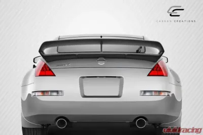 2003-2008 Nissan 350Z Z33 2DR Coupe Carbon Creations N-3 Trunk Wing Spoiler - 1 Piece - 109422