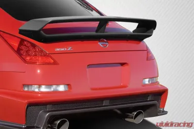 2003-2008 Nissan 350Z Z33 2DR Coupe Carbon Creations N-3 Trunk Wing Spoiler - 1 Piece - 109422