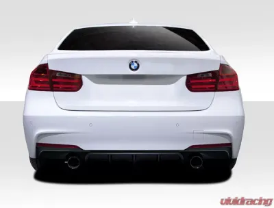 2012-2018 BMW 3 Series F30 Duraflex M Performance Look Rear Diffuser - 1 Piece ( will only fit M Sport bumpers ) - 109456