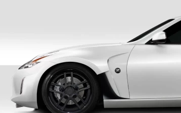 Varis Kamikaze-Z Widebody Rear Fender Set (FRP) Nissan 370Z