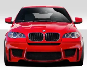 2008-2014 BMW X6 E71 E72 Duraflex 1M Look Front Bumper Cover - 1 Piece