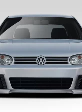 1999-2005 Volkswagen Golf GTI Duraflex R Look Front Bumper Cover - 1 Piece                                     - 109475 - Image 8