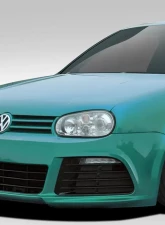 1999-2005 Volkswagen Golf GTI Duraflex R Look Front Bumper Cover - 1 Piece                                     - 109475 - Image 2