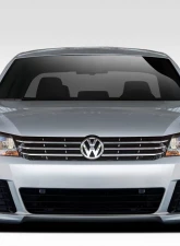 2011-2015 Volkswagen Passat Duraflex R Look Front Bumper Cover - 1 Piece                                     - 109476 - Image 7