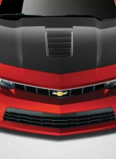 2010-2015 Chevrolet Camaro Carbon Creations Dritech Z28 Look Hood - 1 Piece                                     - 109491 - Image 8