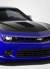 2010-2015 Chevrolet Camaro Carbon Creations Dritech Z28 Look Hood - 1 Piece                                     - 109491 - Image 2