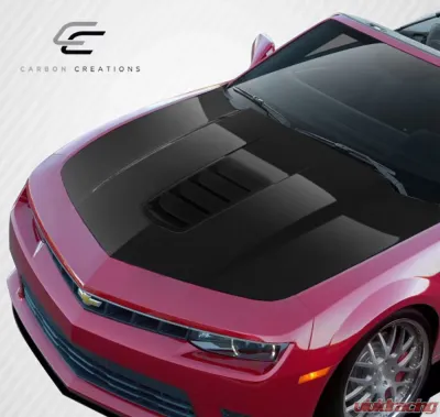 2010-2015 Chevrolet Camaro Carbon Creations Dritech Z28 Look Hood - 1 Piece - 109491