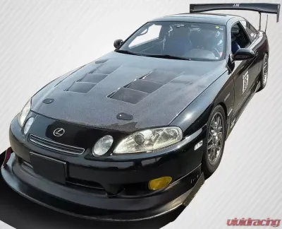1992-2000 Lexus SC Series SC300 SC400 Carbon Creations TS-1 Hood - 1 Piece - 109493