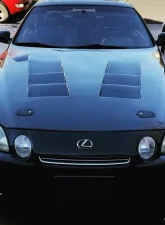 1992-2000 Lexus SC Series SC300 SC400 Carbon Creations TS-1 Hood - 1 Piece                                     - 109493 - Image 4