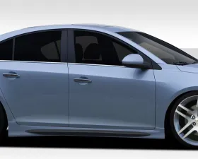 2011-2015 Chevrolet Cruze Duraflex GT Racing Side Skirt Rocker Panels - 2 Piece