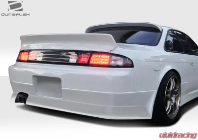 1995-1998 Nissan 240SX S14 Duraflex V-Speed Wide Body Rear Bumper Cover - 1 Piece - 109515