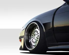 1997-1998 Nissan 240SX S14 Duraflex V-Speed Wide Body Front Fenders - 2 Piece