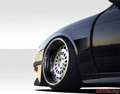 1997-1998 Nissan 240SX S14 Duraflex V-Speed Wide Body Kit - 8 Piece - 109518