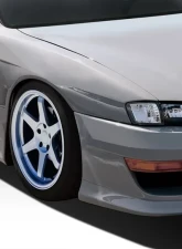 1997-1998 Nissan 240SX S14 Duraflex V-Speed Wide Body Front Fenders - 2 Piece                                     - 109516 - Image 2