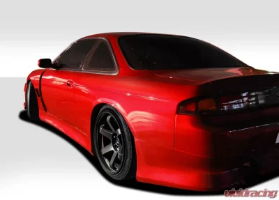 1997-1998 Nissan 240SX S14 Duraflex V-Speed Wide Body Kit - 8 Piece - 109518