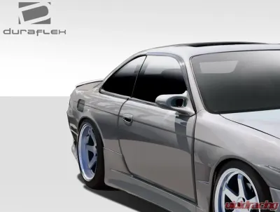 1995-1998 Nissan 240SX S14 Duraflex V-Speed Wide Body Rear Fenders - 2 Piece - 109517