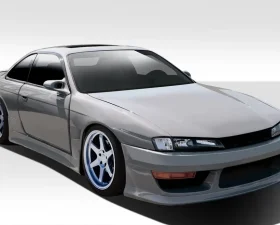 1997-1998 Nissan 240SX S14 Duraflex V-Speed Wide Body Kit - 8 Piece