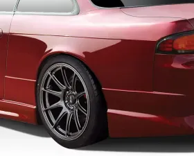1995-1998 Nissan 240SX S14 Duraflex C-Speed 50mm Rear Fenders - 2 Piece
