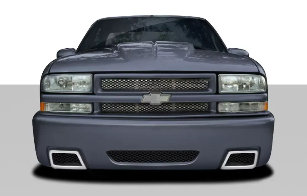 1994-2004 Chevrolet S10 1995-2004 Blazer Duraflex SS Look Front Bumper Cover - 1 Piece - 109521