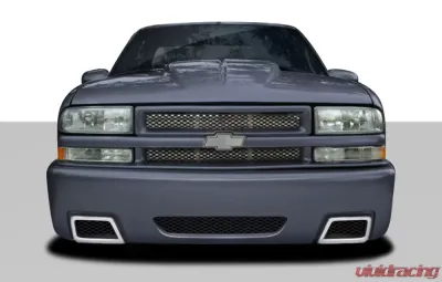 1994-2004 Chevrolet S10 1995-2004 Blazer Duraflex SS Look Front Bumper Cover - 1 Piece - 109521