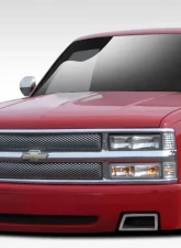 1988-1999 Chevrolet C Series K Series Pickup 1992-1999 Tahoe Yukon Suburban Duraflex SS Look Front Bumper Cover - 1 Piece                                     - 109530 - Image 2